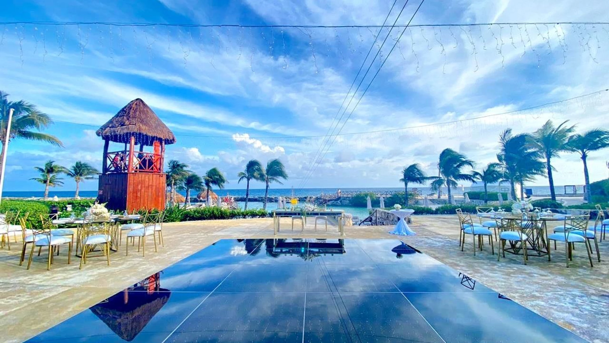 Maracas Terrace wedding venue at Hard Rock Resort