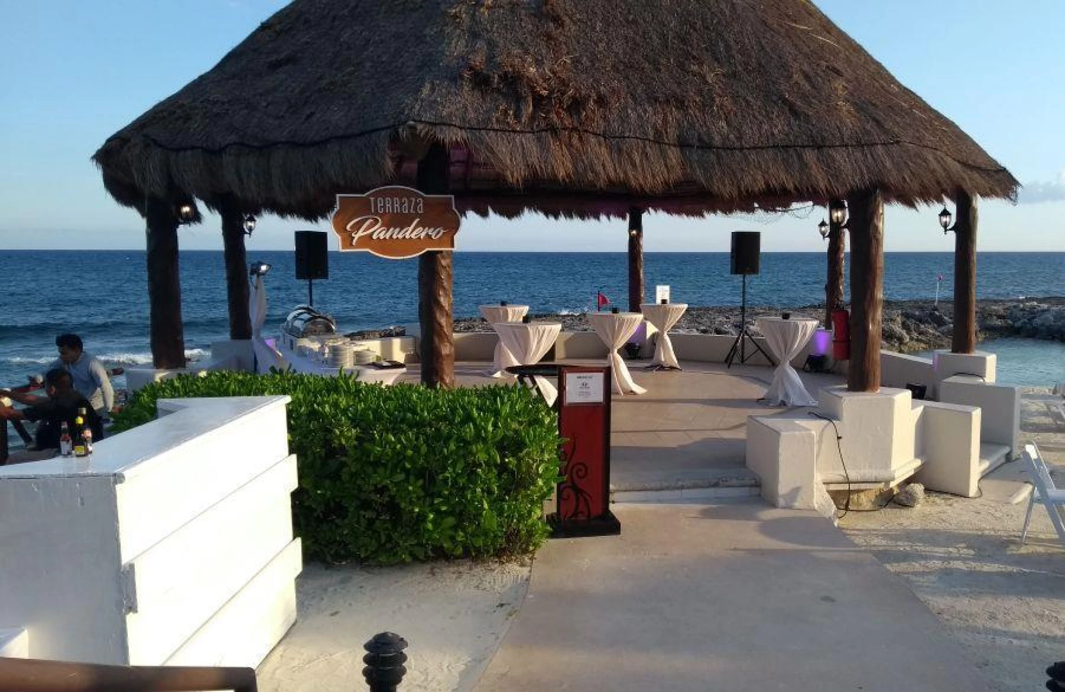 Pandero Terrace wedding venue at Hard Rock Riviera maya