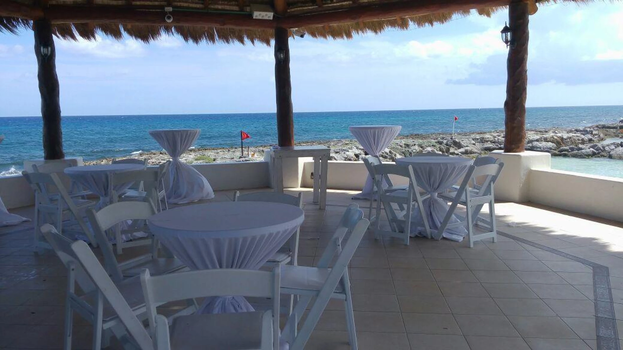 Pandero Terrace wedding venue at Hard Rock Riviera maya