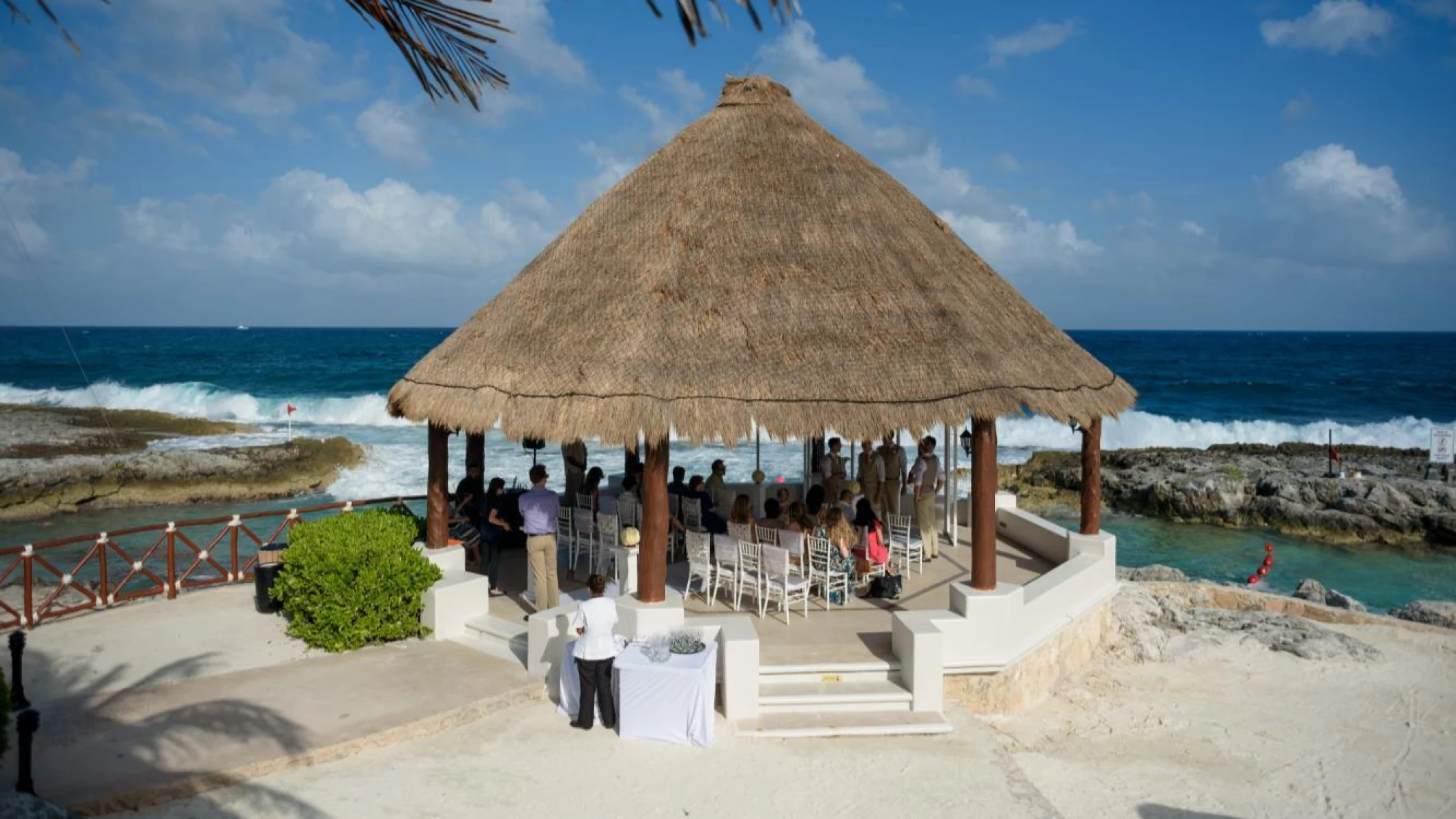 Pandero Terrace wedding venue at Hard Rock Riviera maya