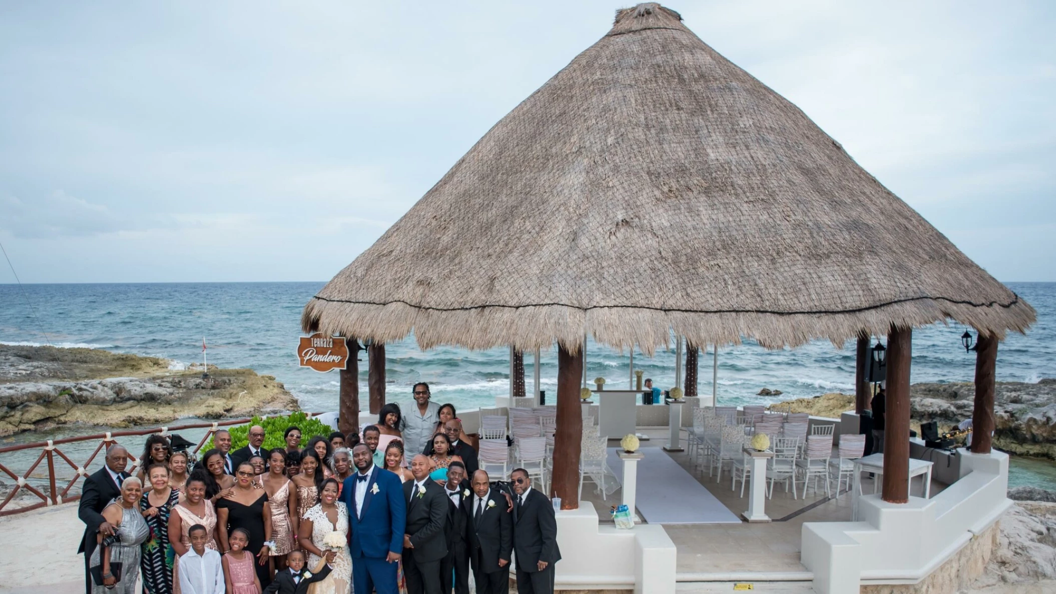 Pandero Terrace wedding venue at Hard Rock Riviera maya