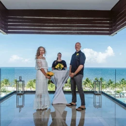 Vow Renewal at Haven Riviera Cancun.