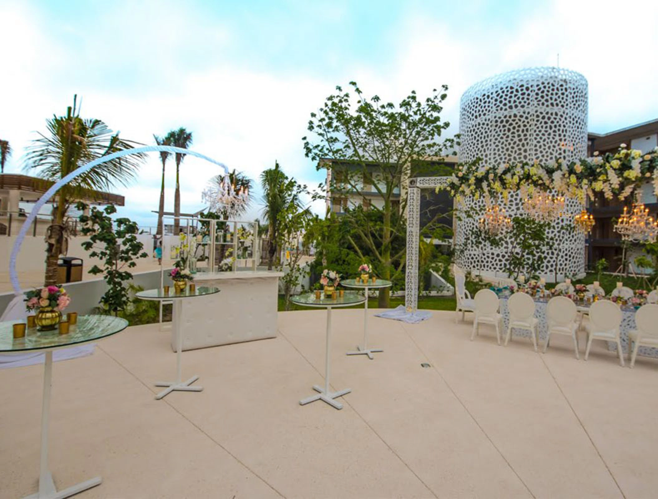 Round Terrace Venue at Haven Riviera Cancun.