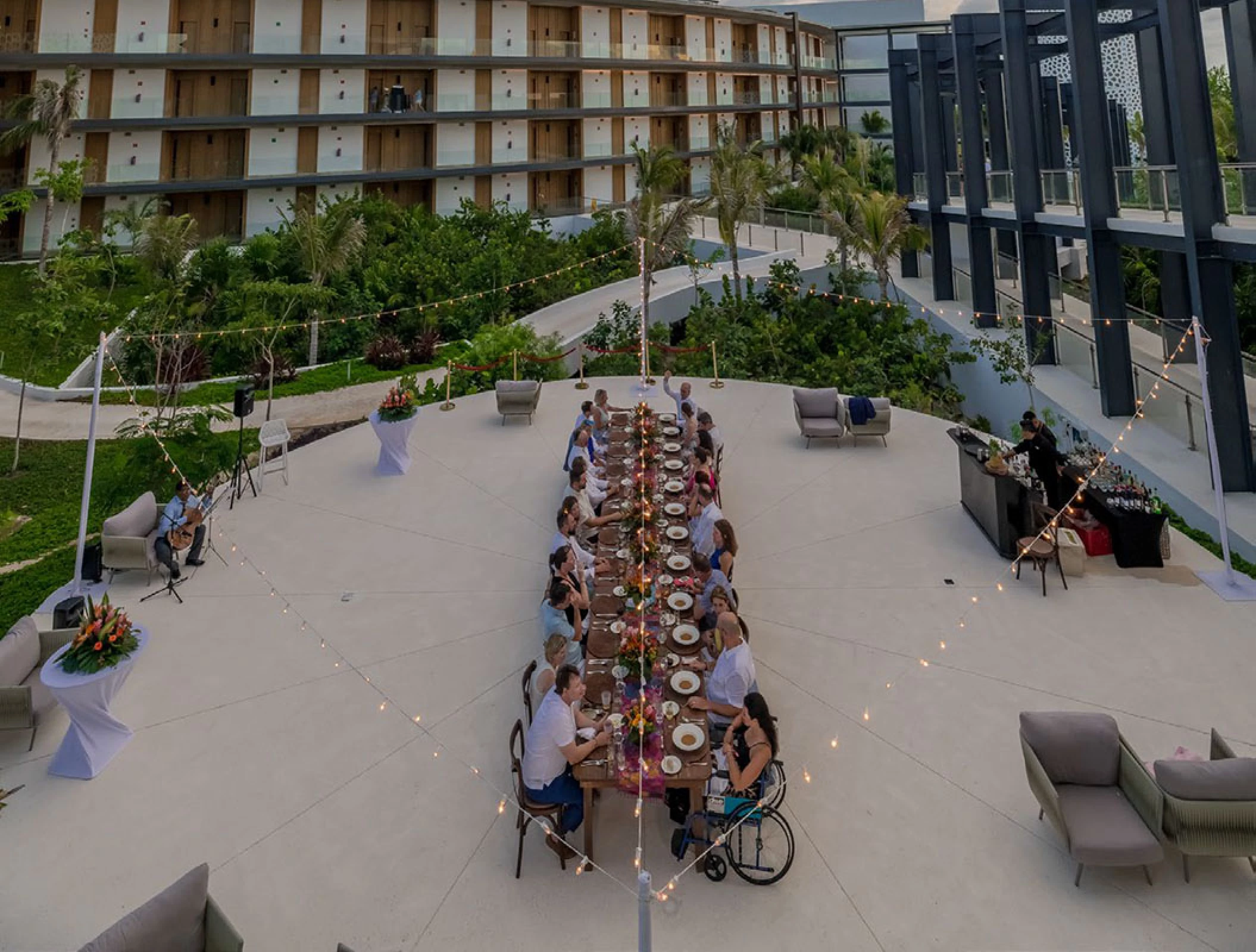 Round Terrace Venue at Haven Riviera Cancun.