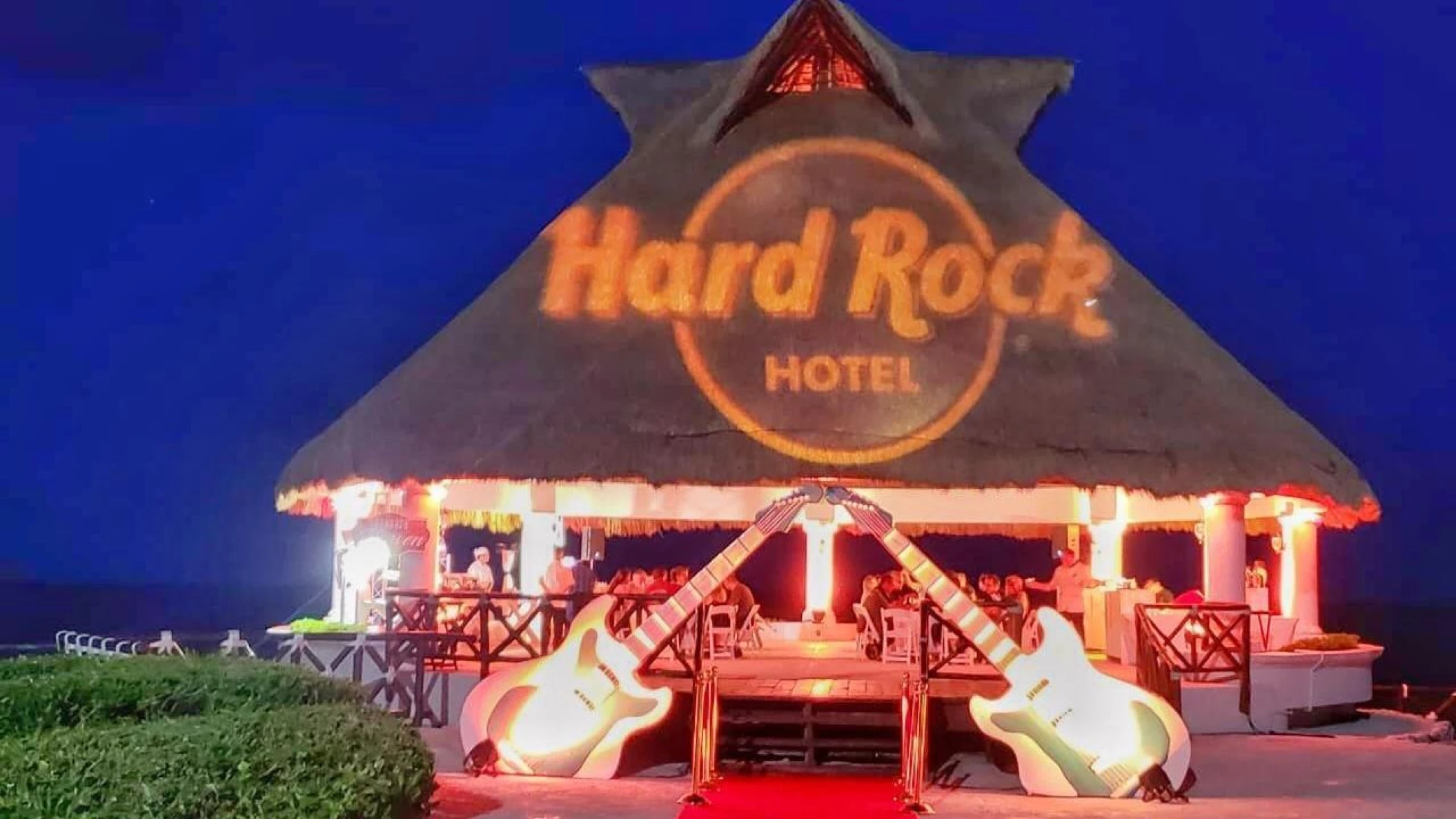 Heaven terrace venue at Hard Rock resort