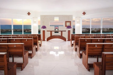 Heaven at Hard Rock Hotel Riviera Maya wedding chapel