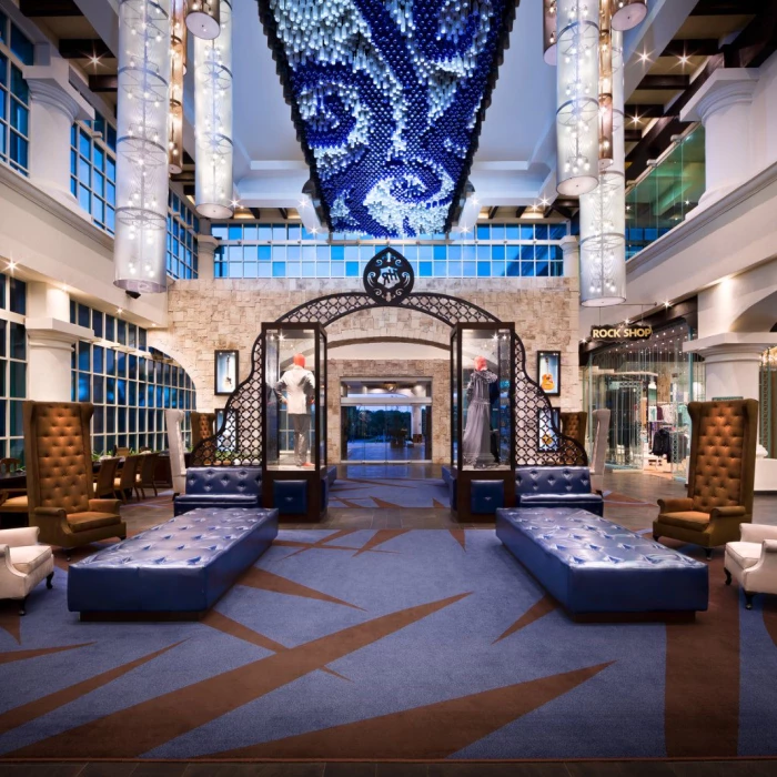 Heaven at Hard Rock Hotel Riviera Maya lobby and reception area