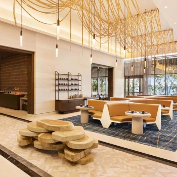 Hilton Cancun Lobby Areas.