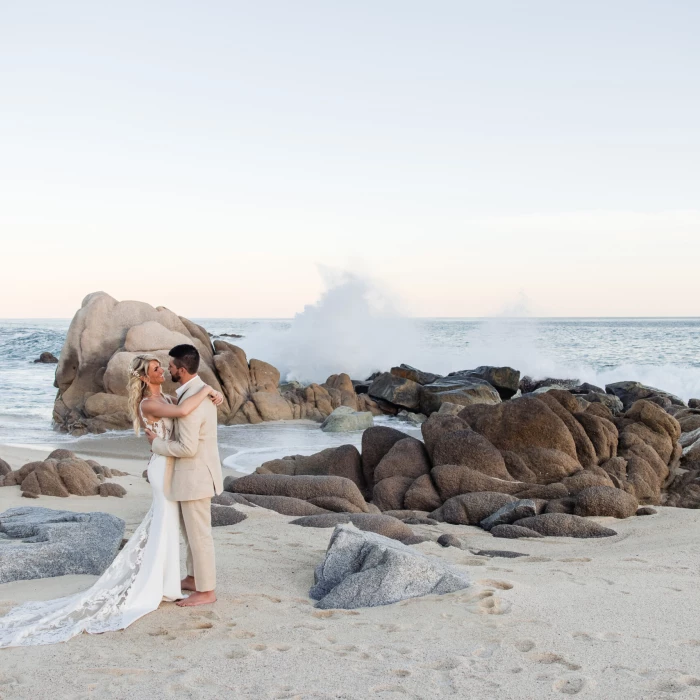 Couple at Hilton Los Cabos Beach and Golf