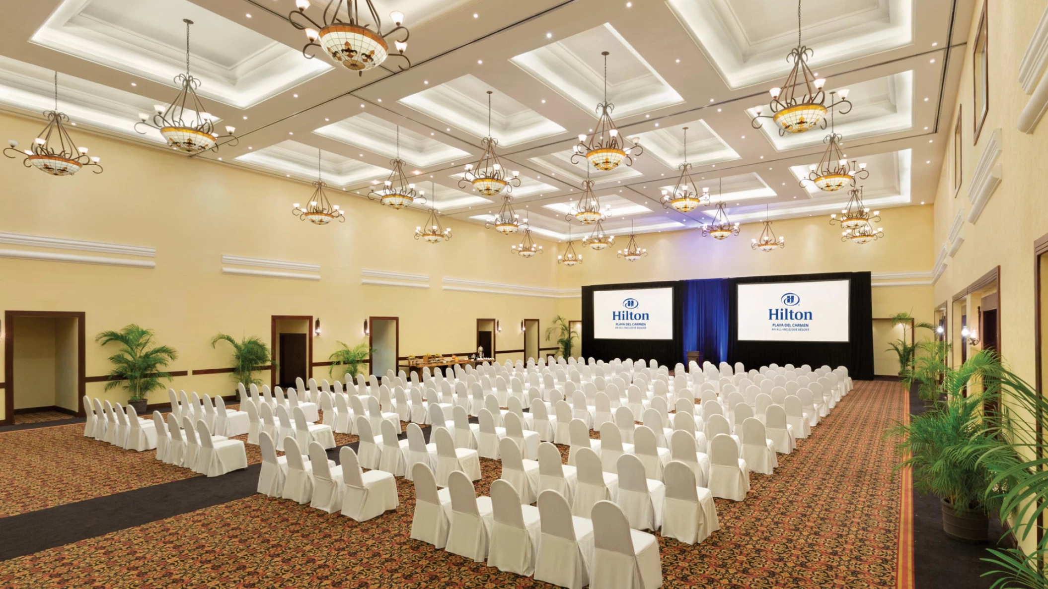 Meeting room for weddings at Hilton Playa del Carmen