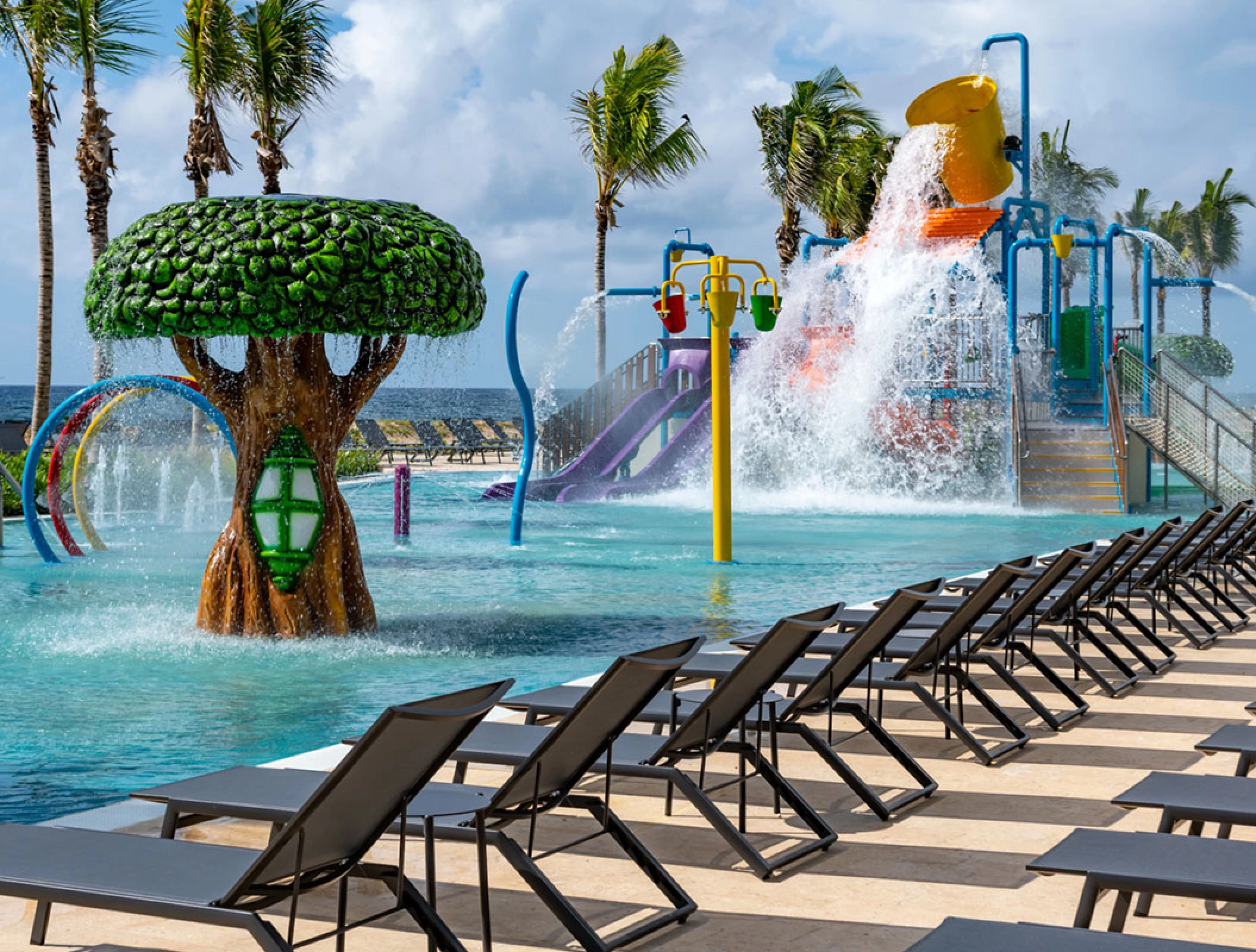 Kid's pool at Hilton Tulum.