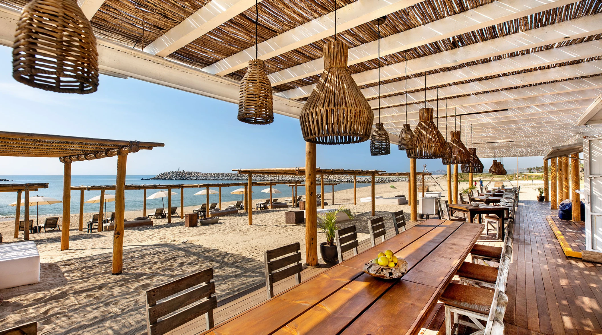 Beach Club at Hotel El Ganzo Los Cabos