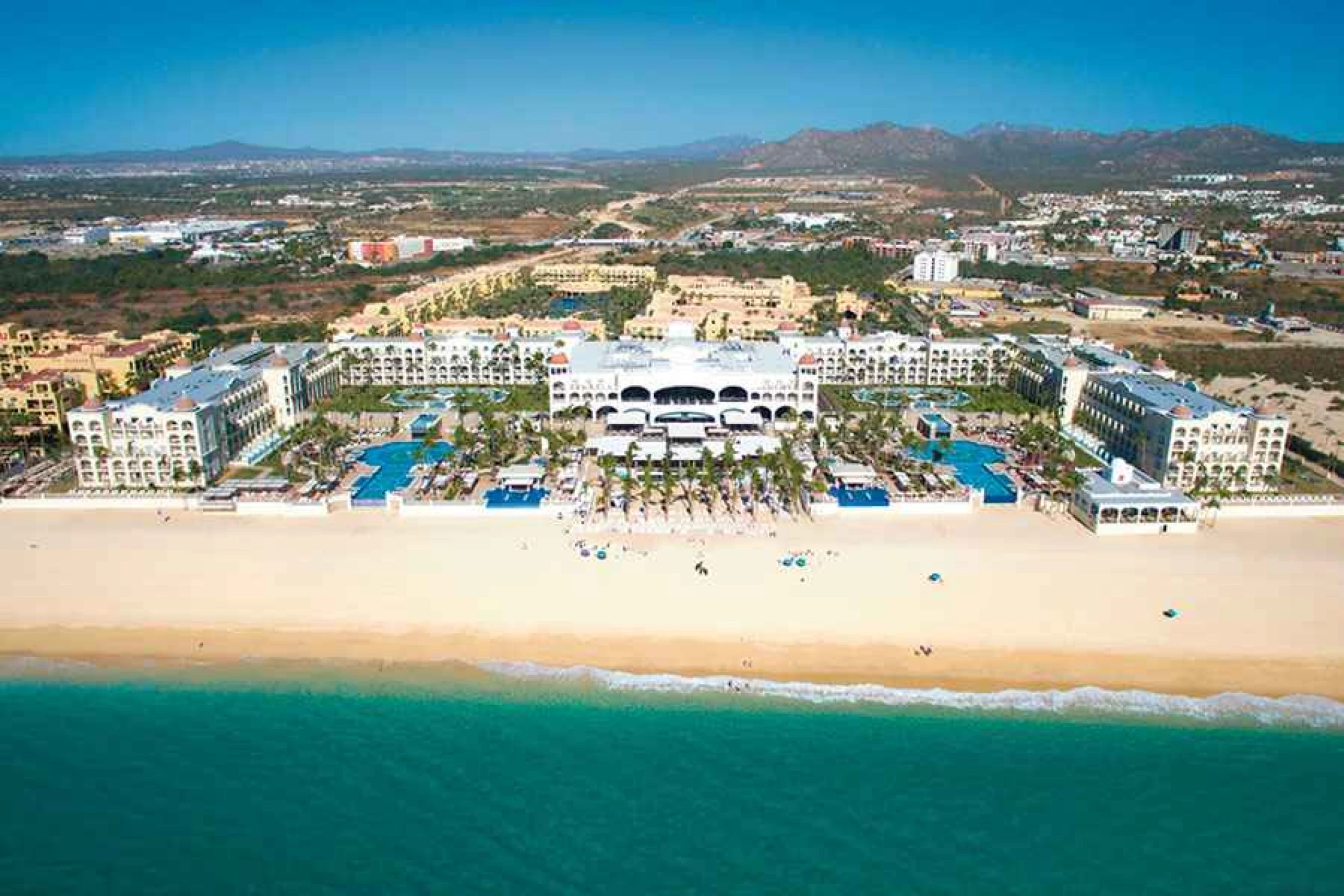 Aerial view at Hotel riu palace cabo