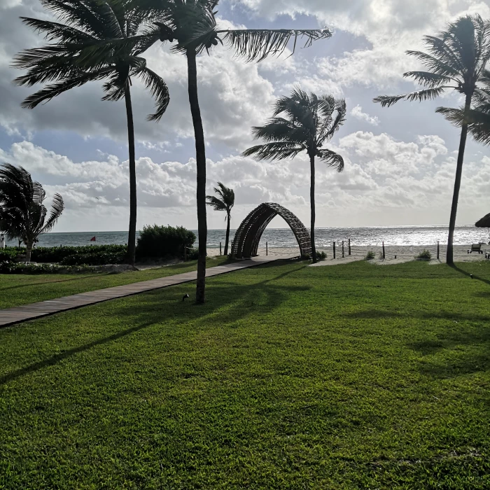 Garden wedding venue at Hyatt Zilara Riviera Maya