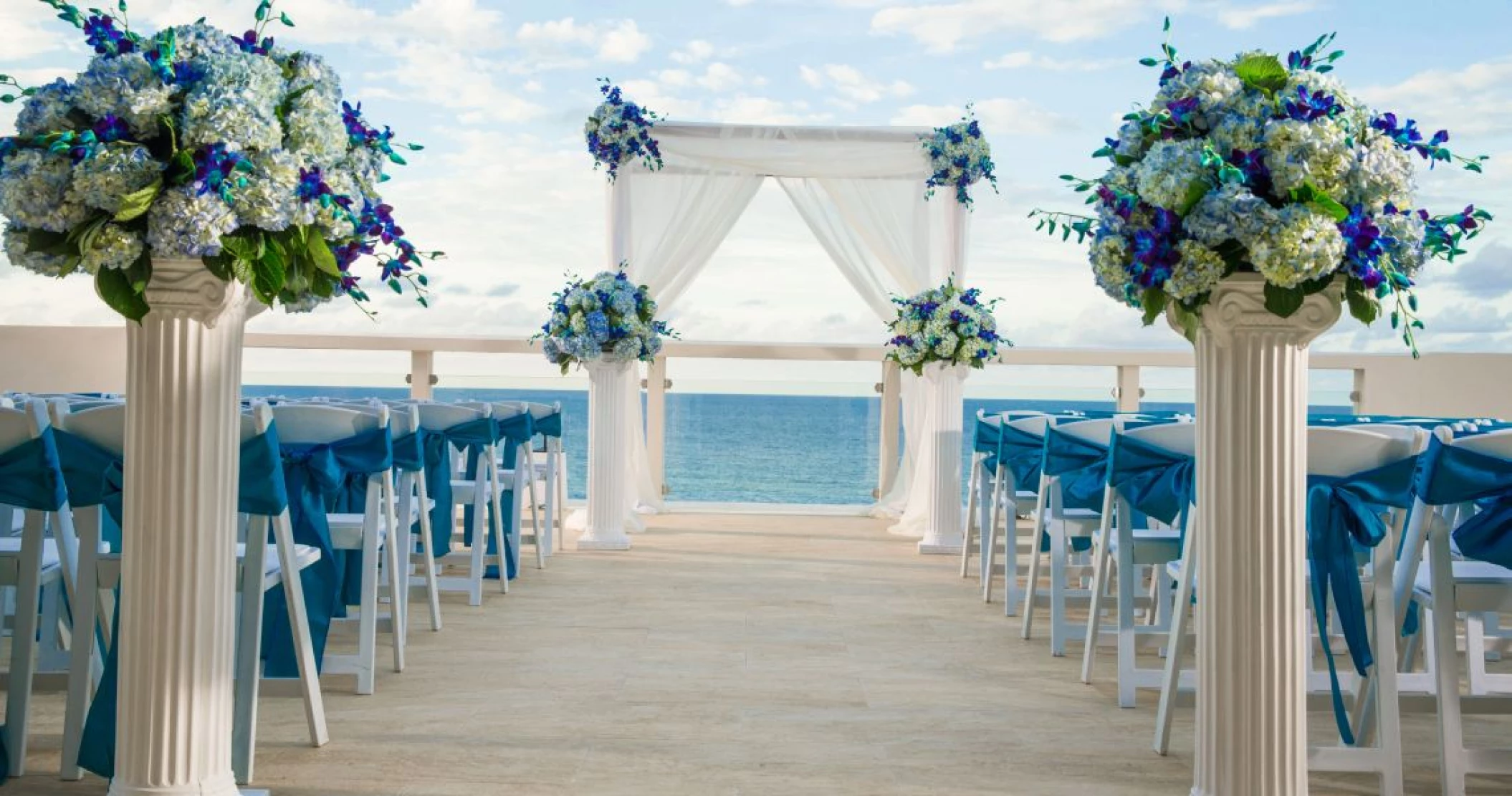 Sky lounge wedding at Hyatt Zilara Rose Hall