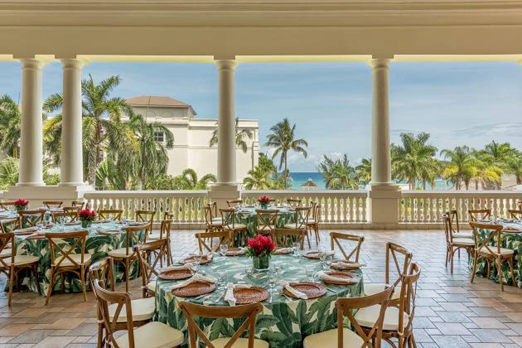 Grand ballroom terrace at Hyatt Zilara Rose Hall