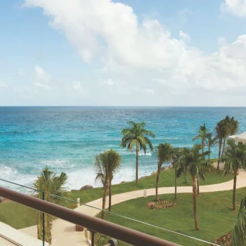 Balcony view suite at Hyatt Ziva Cancun