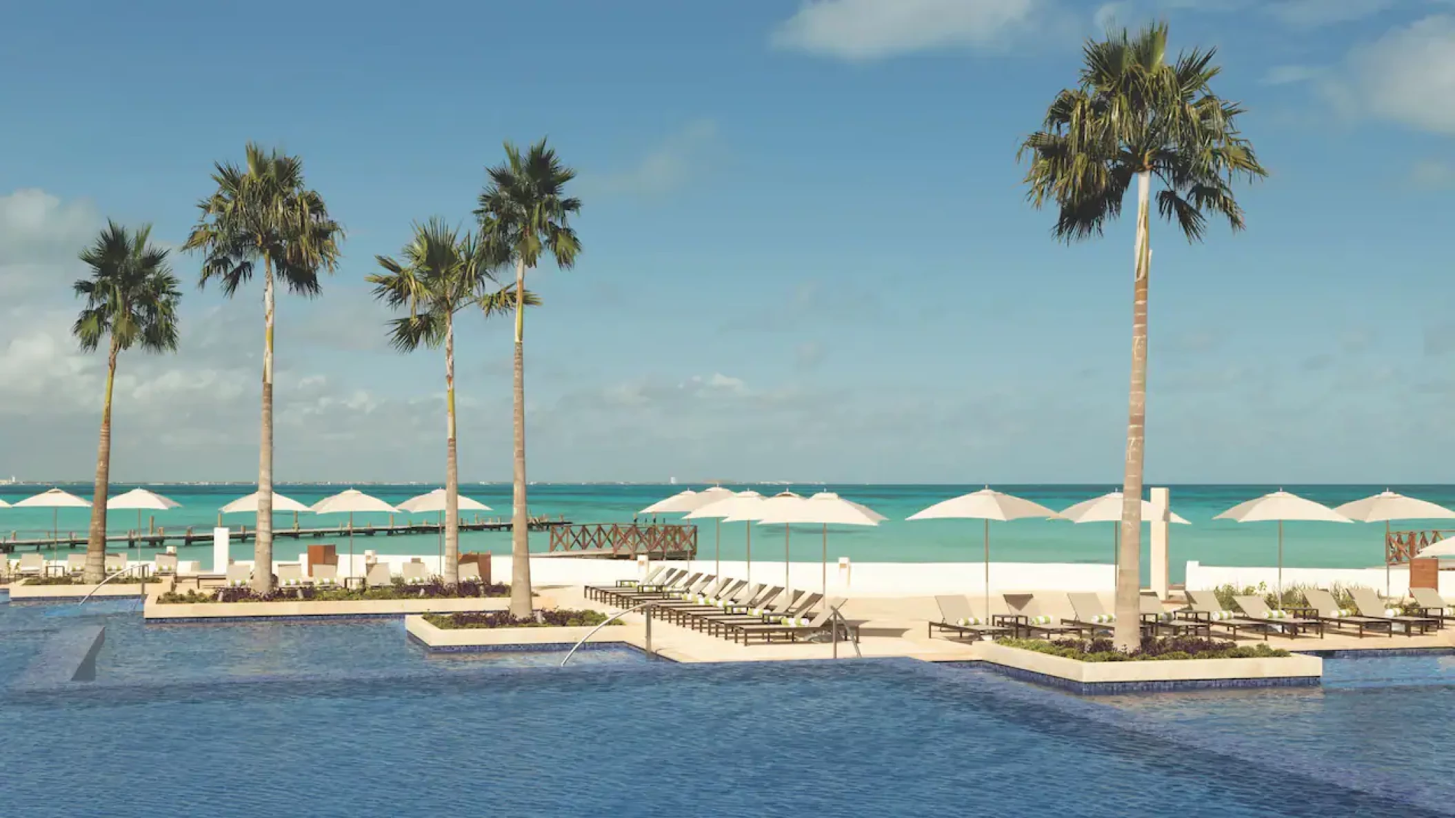 Infinity Pool at Hyatt Ziva Cancun