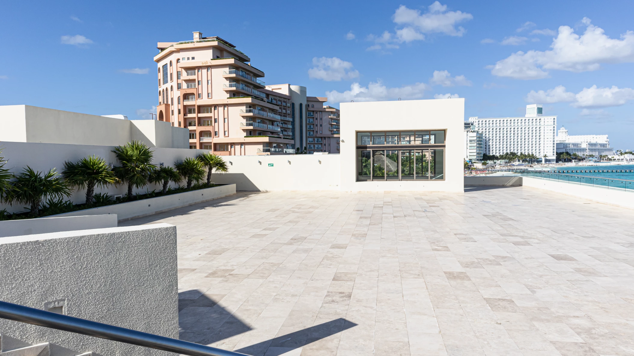 rooftop terrace venue at Hyatt Ziva Cancun