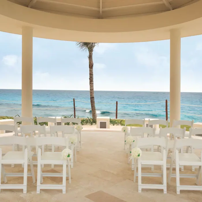 Wedding gazebo at Hyatt Ziva Cancun