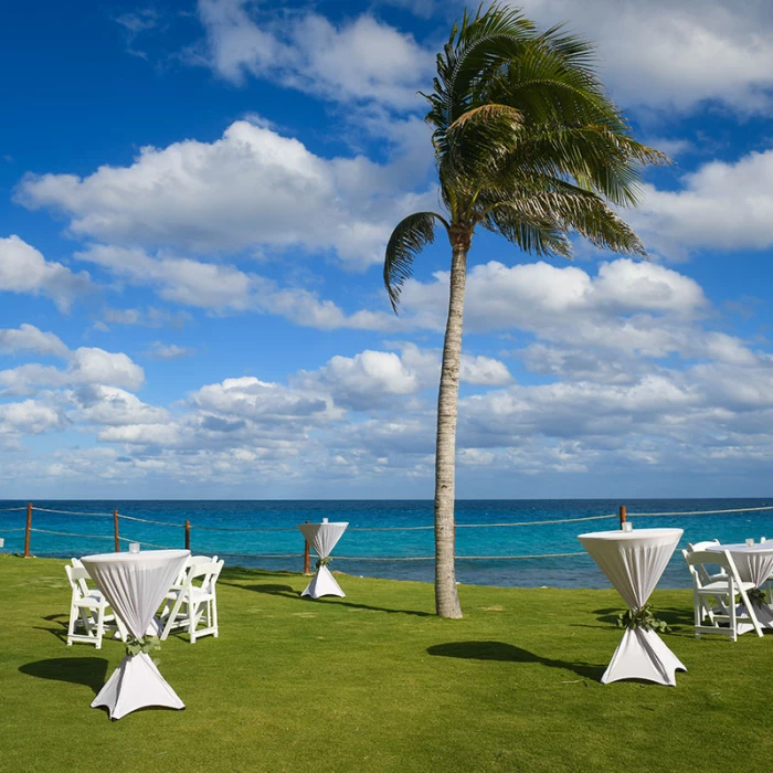 Reef terrace wedding venue at Hyatt Ziva Cancun