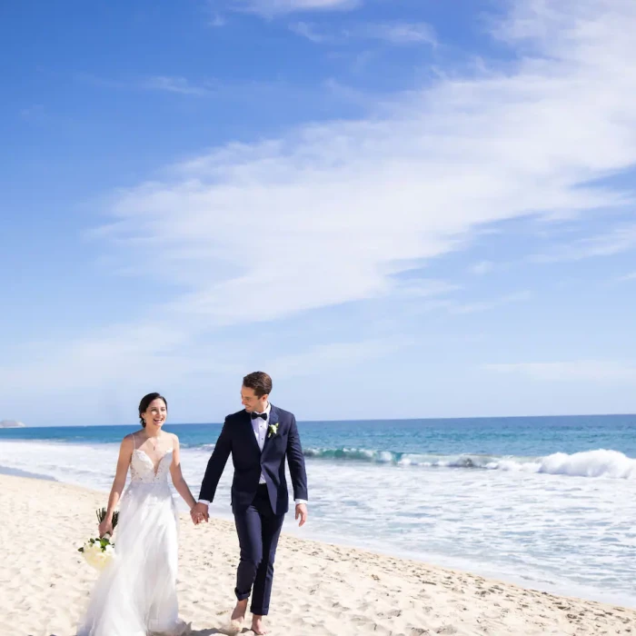 Couple on the hacienda beach at Hyatt Ziva Los Cabos