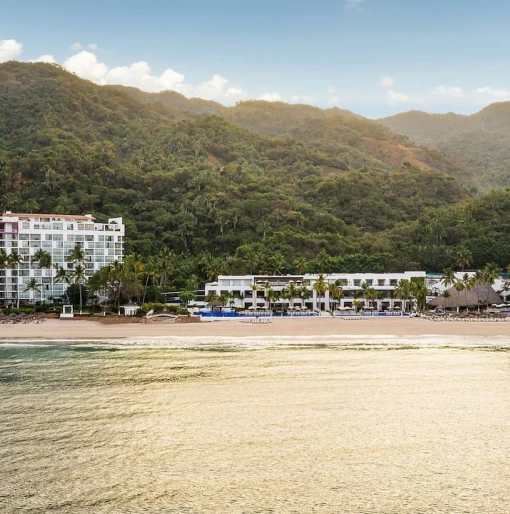 Aerial view of Hyatt Ziva Puerto Vallarta