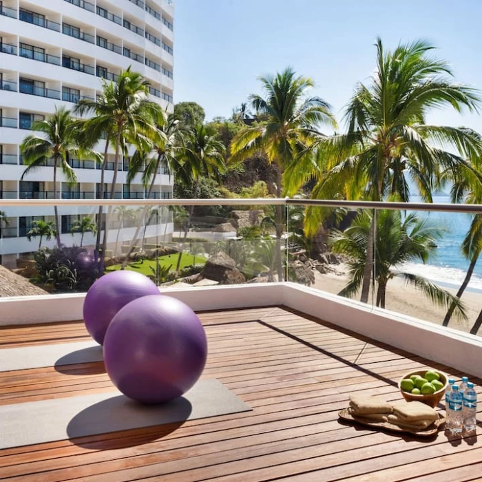 Fitness center at at Hyatt Ziva Puerto Vallarta