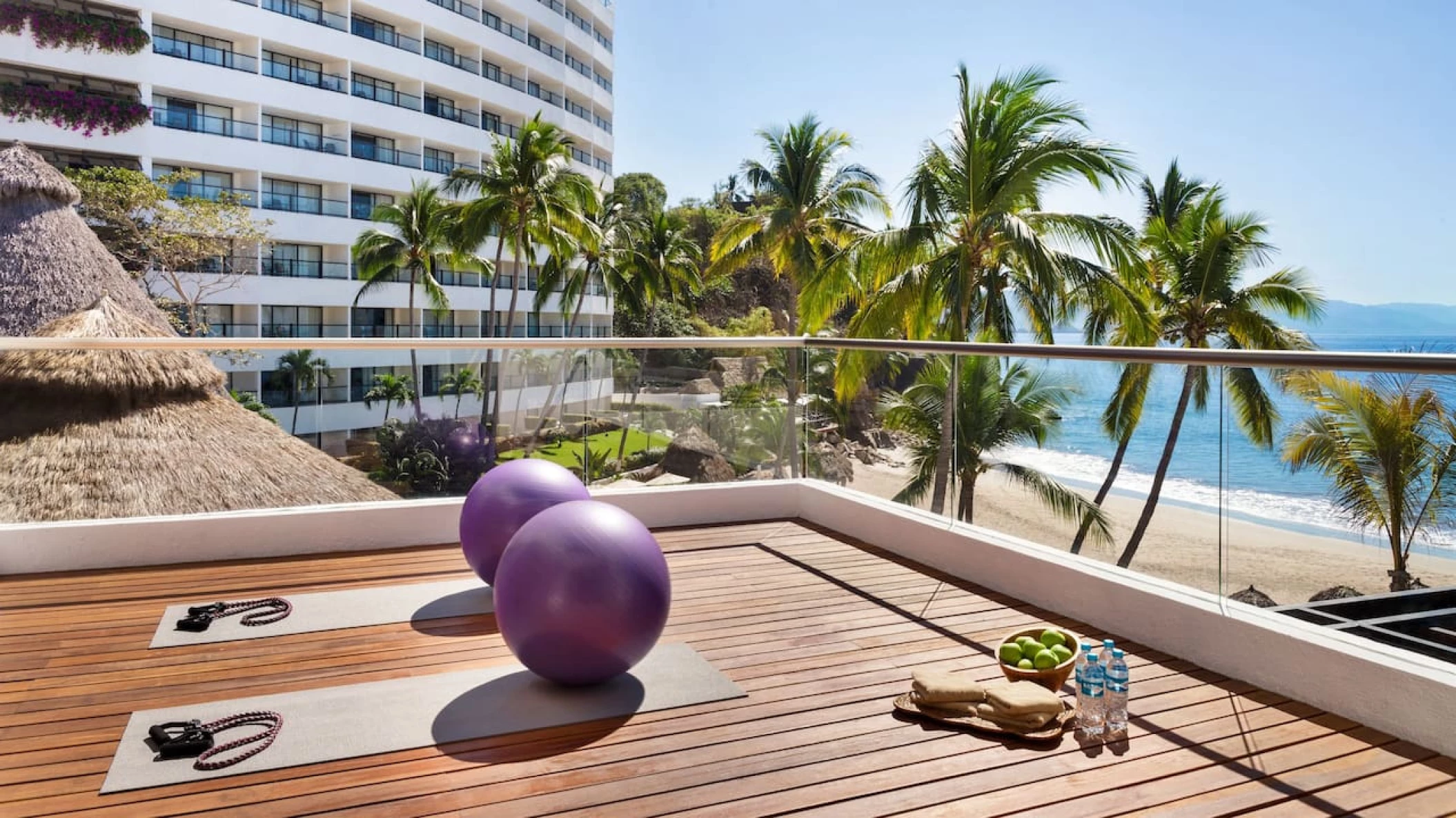 Fitness center at at Hyatt Ziva Puerto Vallarta