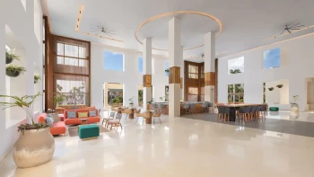 Hyatt Ziva Riviera Cancun Lobby area