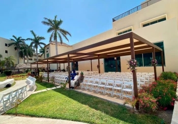Ceremony on the theater at Hyatt Ziva Riviera Cancun