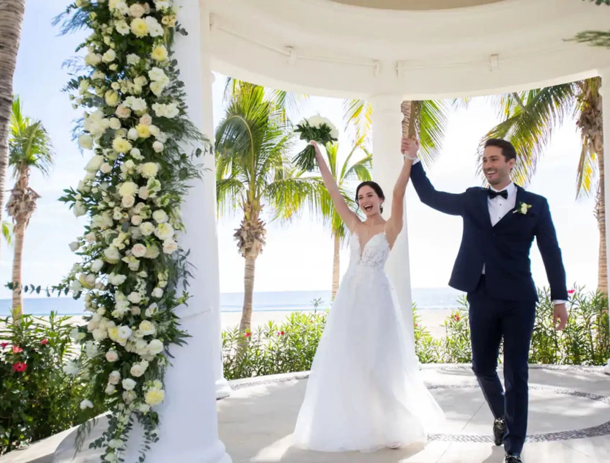 Hyatt Los Cabos wedding gazebo venue.