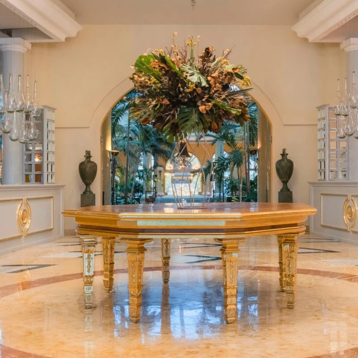 Iberostar Grand Paraiso lobby and reception area