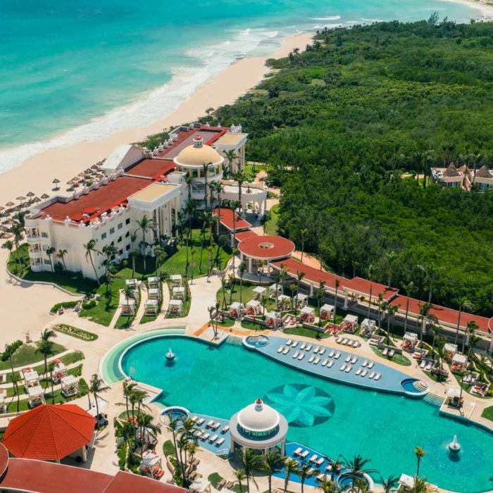 Iberostar Grand Paraiso resort picture from sky