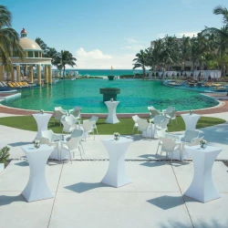 Cocktail party in Poolside venue at Iberostar Grand Paraiso