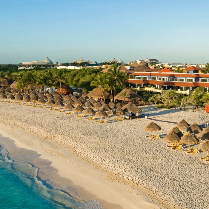 Iberostar Paraiso Beach beach arial view