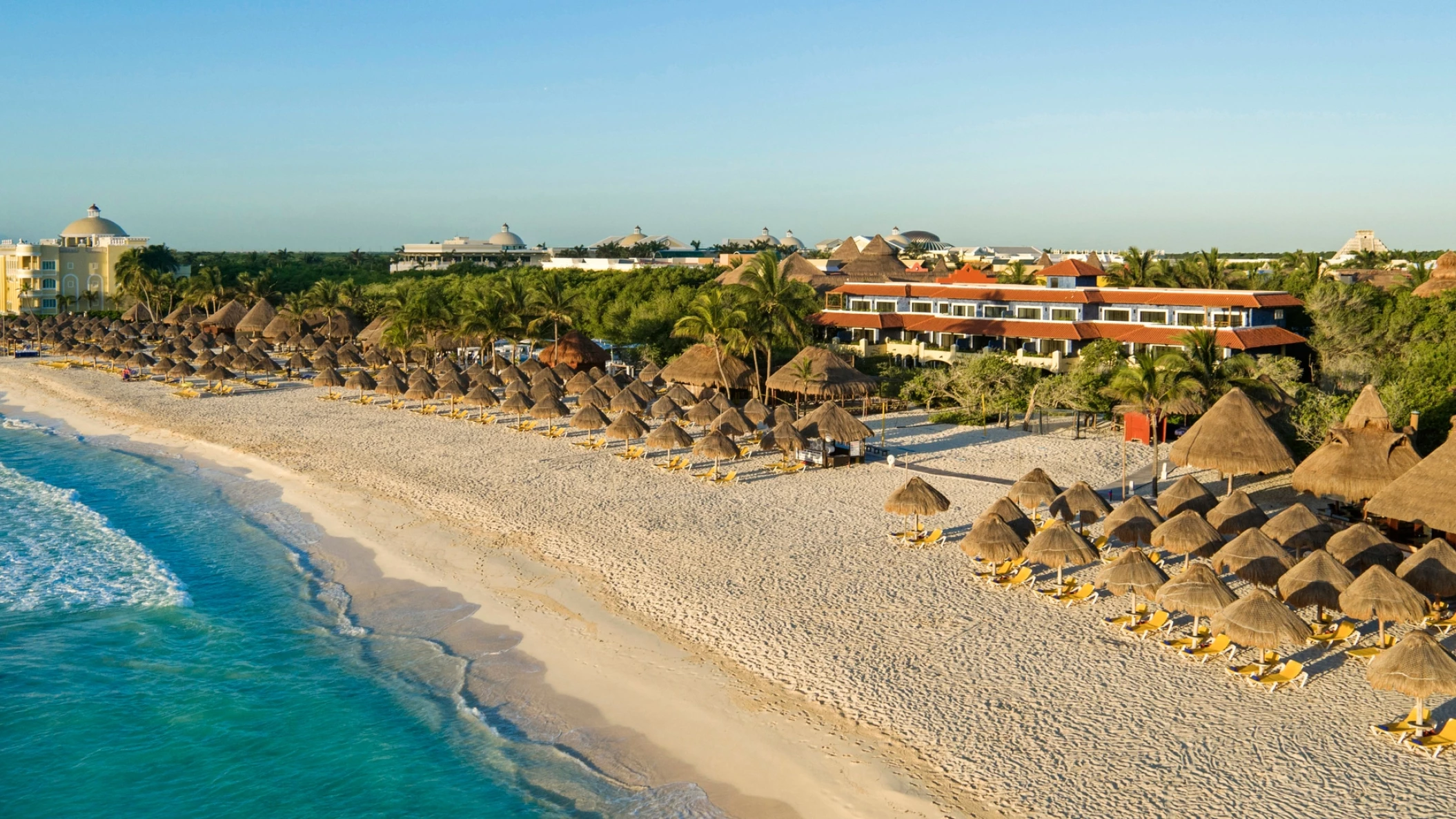 Iberostar Paraiso Beach beach arial view