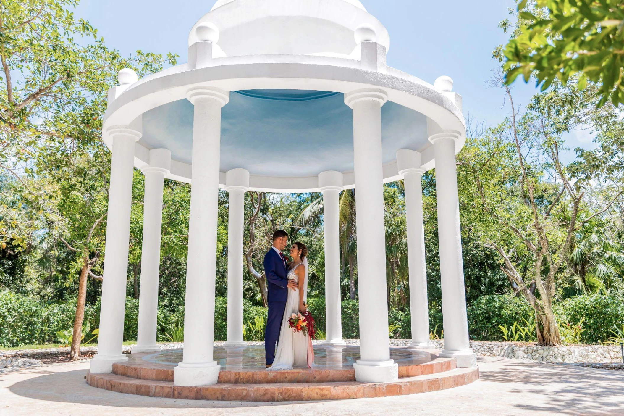 Iberostar Paraiso Beach and Paraiso del Mar Stone Gazebo venue