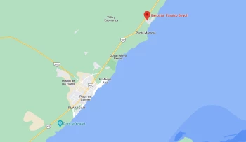 Google maps of Iberostar Paraiso Beach