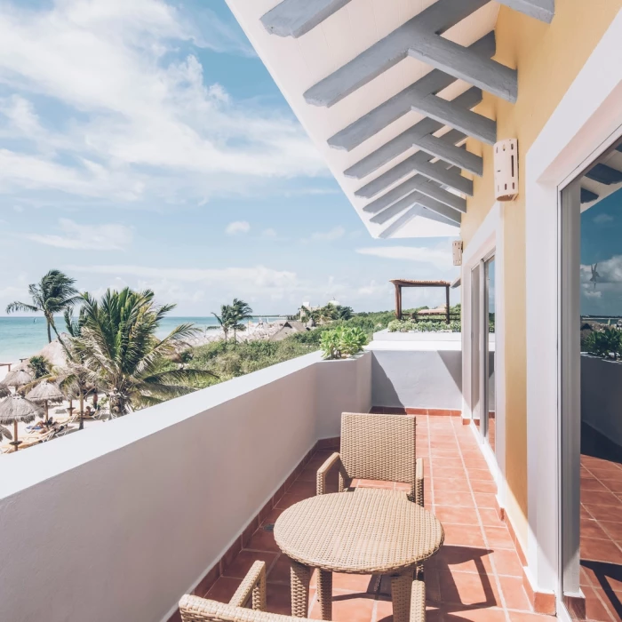 Iberostar Paraiso Del Mar balcony overlooking ocean