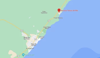 Google maps of Iberostar Paraíso Del Mar