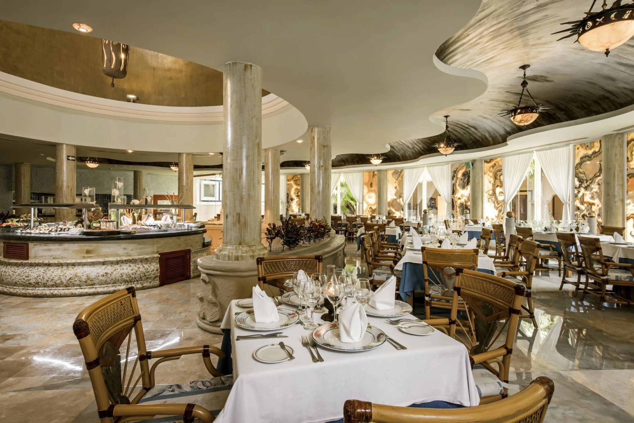 El dorado restaurant at Iberostar Paraiso Beach and Paraiso del mar