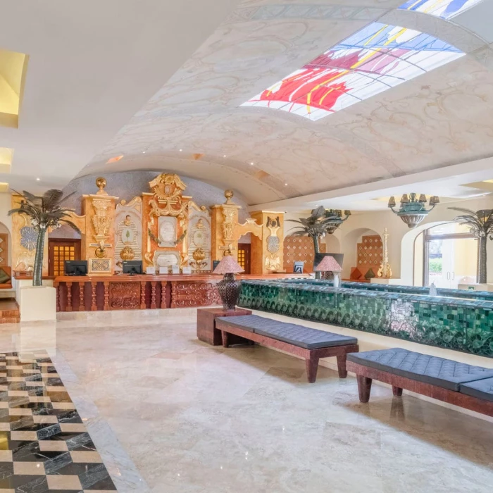 Iberostar Selection Paraiso Lindo lobby and reception area