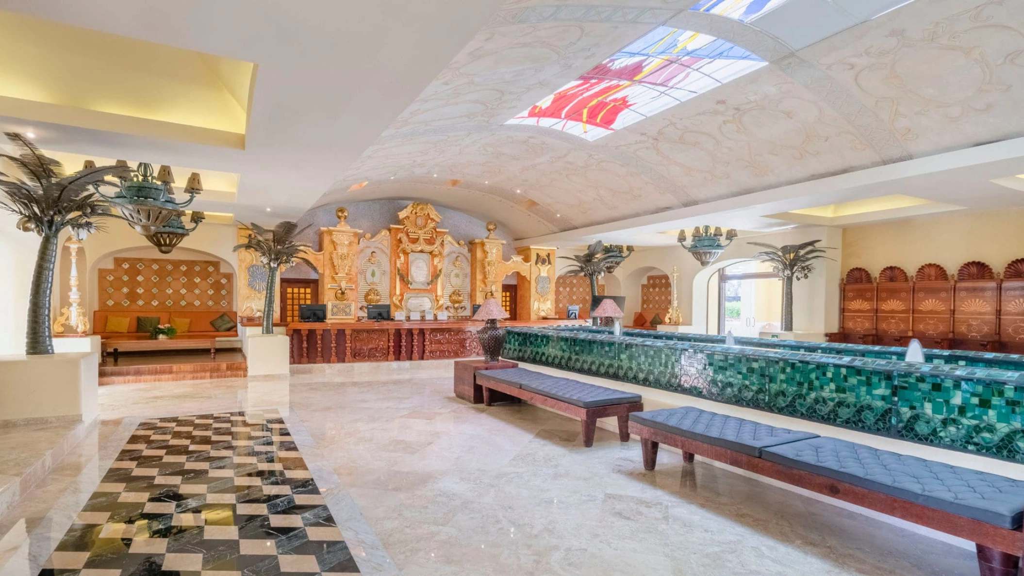 Iberostar Selection Paraiso Lindo lobby and reception area