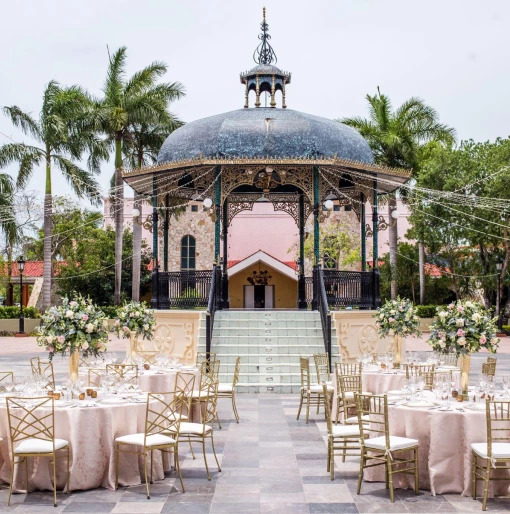 Dinner reception in Shopping center venue at Iberostar Selection Paraiso Lindo and Selection Paraiso Maya Suites