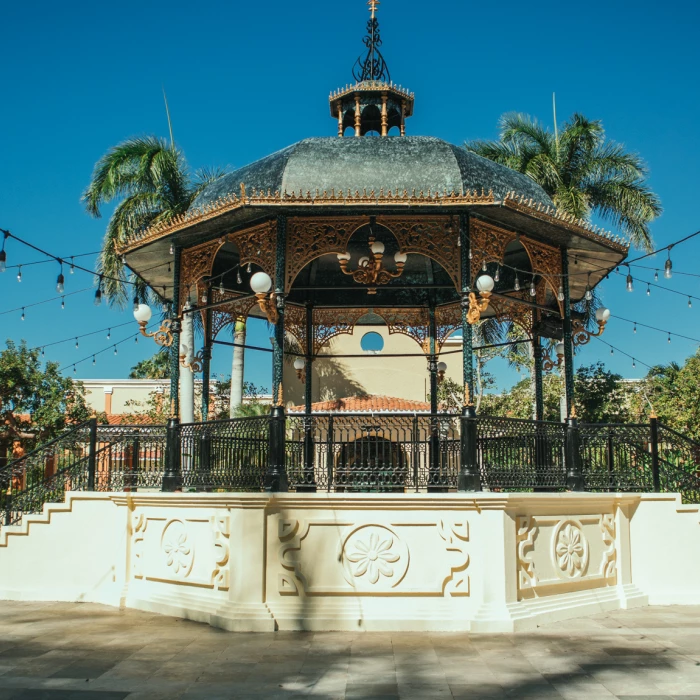 Iberostar Selection Paraiso Maya wedding gazebo venue