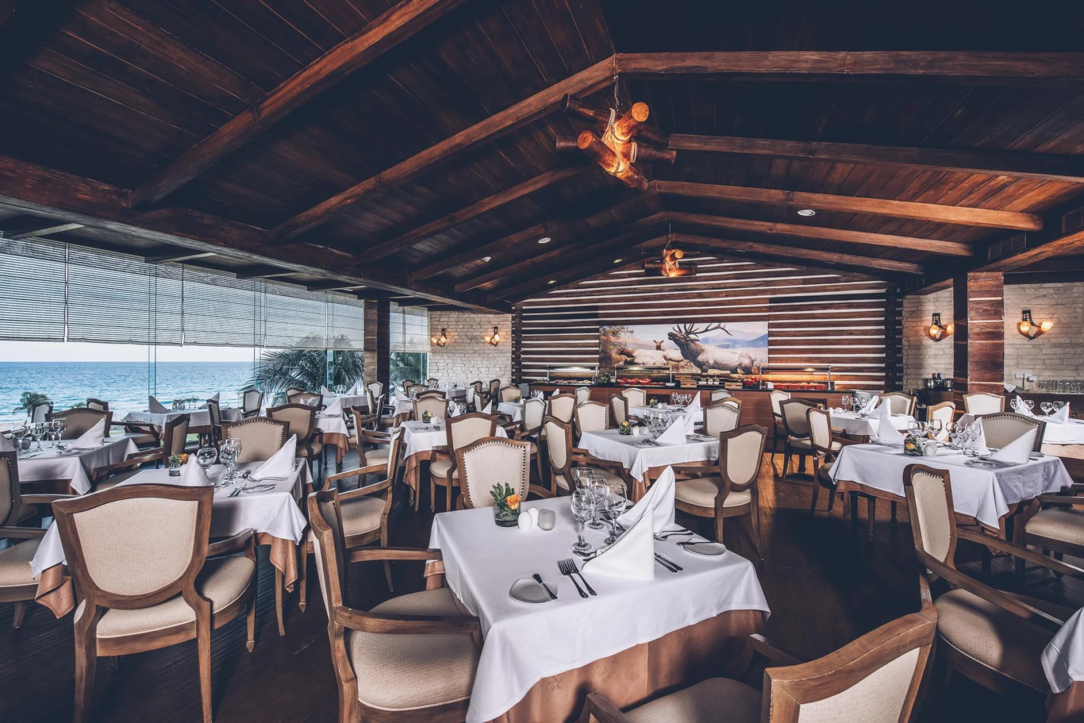 Parrilla steak house restaurant at Coral at iberostar Selection Cancun