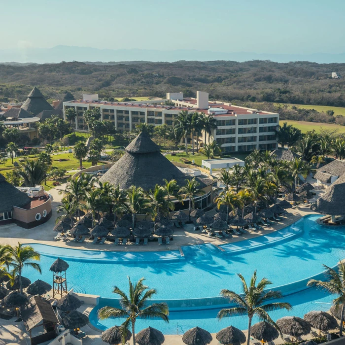 Aerial view at Iberostar Selection Playa Mita