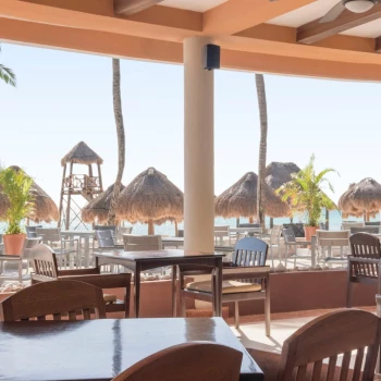 Iberostar Tucan beachfront restaurant