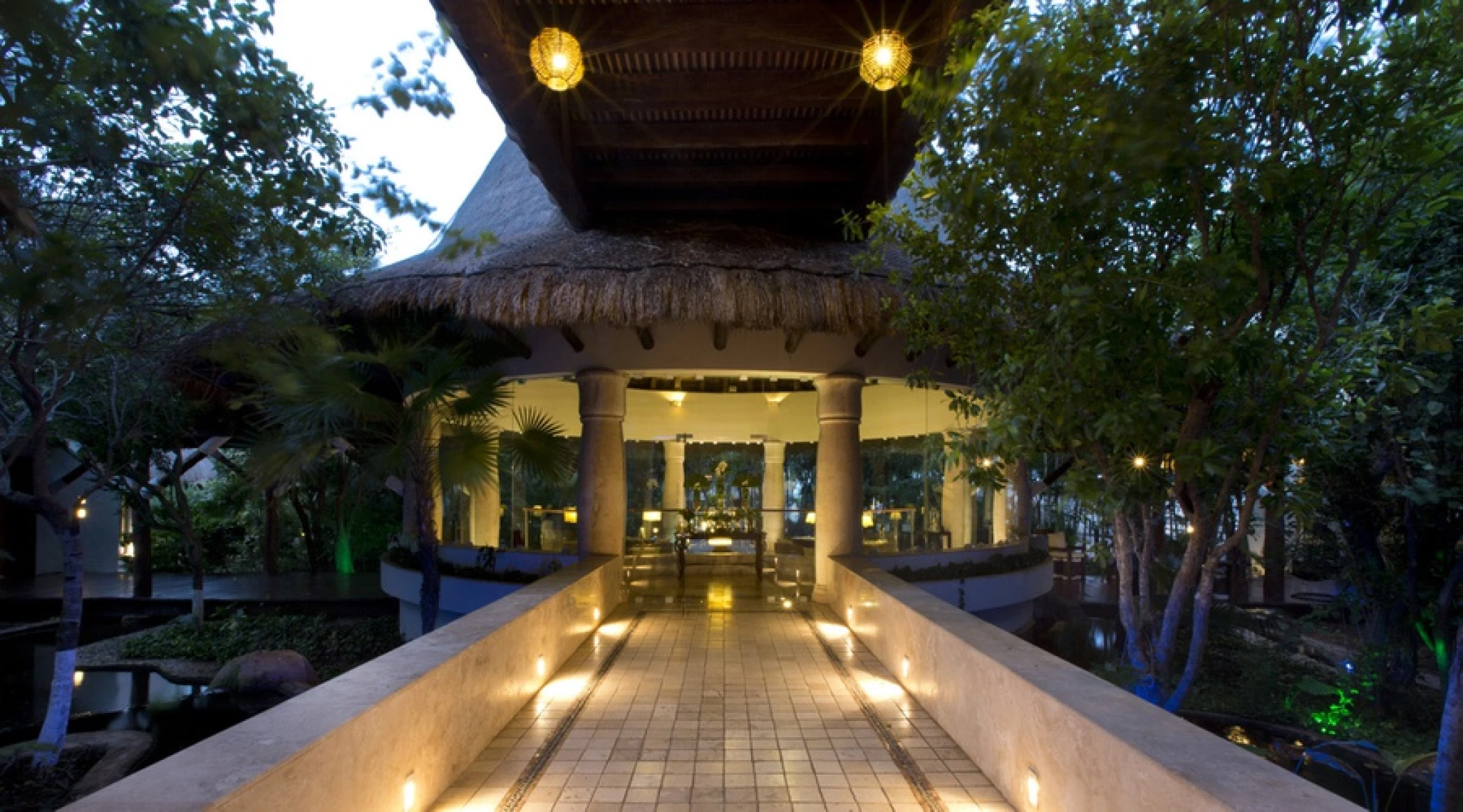 Corridor kore at Kore Tulum Retreat and Spa Resort